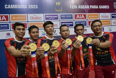 Klasemen Medali ASEAN Para Games Indonesia Semakin Jauhi Ungguli