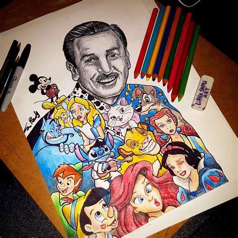 Cartoon Crazy on Behance | Disney drawings, Disney paintings, Cute ...