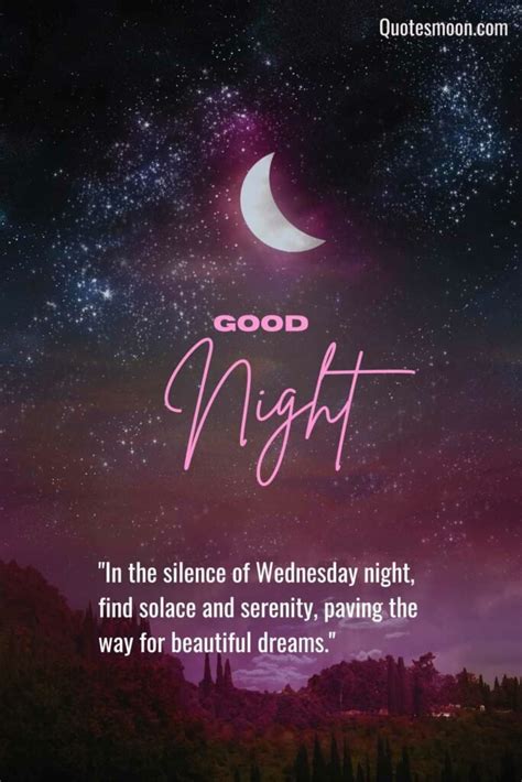 79 Good Night Wednesday Quotes For A Beautiful Sleep - Quotesmoon