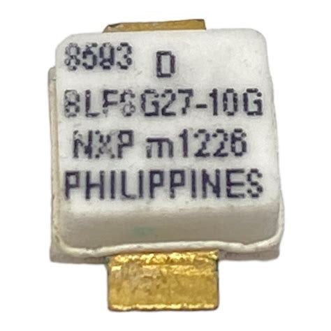 Blf G G Nxp Rf Power Ldmos Transistor