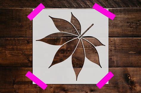 Leaf Stencil Reusable Leaf Stencil Art Stencil DIY Craft - Etsy