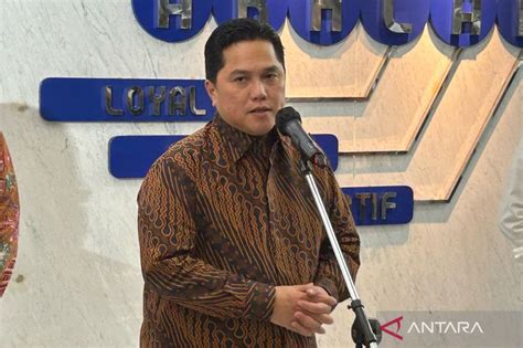 Erick Thohir Sebut Rombak Direksi Komisaris Bumn Untuk Keberlanjutan