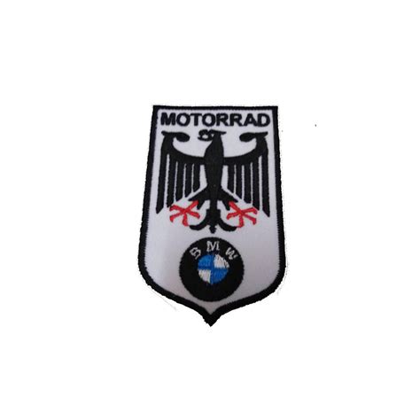 ตวรด เยบได BMW MOTORRAD ปายตดเสอ logo Embroidered Sew Iron On