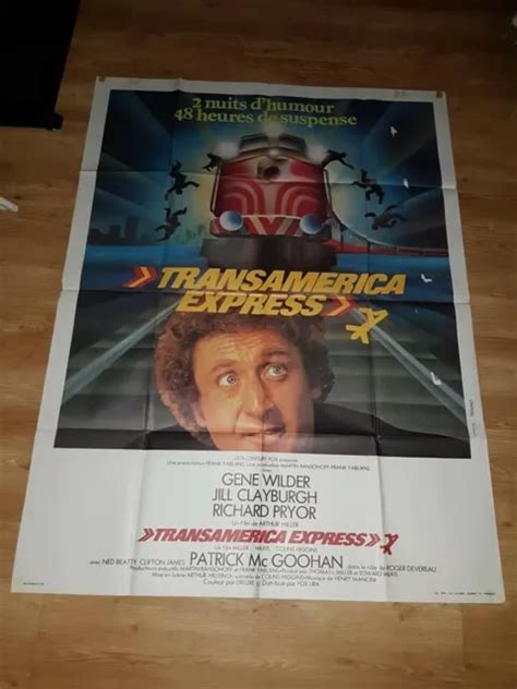 Affiche De CinÉma Dépoque Du Film Transamerica Express De 1976 120x160cm Eur 1000 Picclick Fr