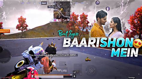 Baarishon Mein🌧️🖤• Velocity Montage • Pubg Lite Montage • Beat Sync