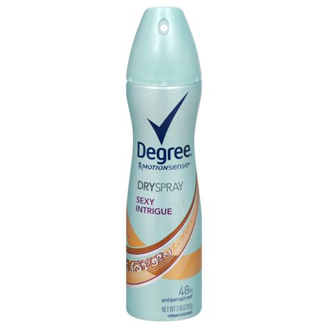 Save on Degree MotionSense Antiperspirant Sexy Intrigue Dry Spray Order Online Delivery | MARTIN'S