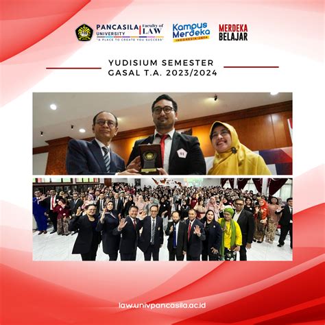 Pelaksanaan Yudisium Fakultas Hukum Universitas Pancasila Semester