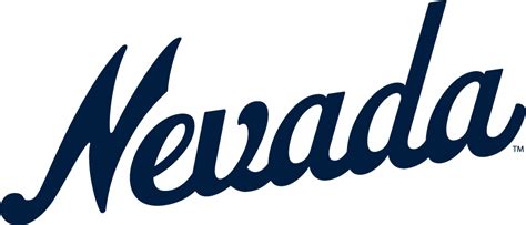 Nevada Wolf Pack Logo Wordmark Logo Ncaa Division I N R Ncaa N R