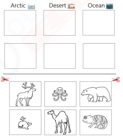 Animal Habitats Worksheets - Worksheets Library