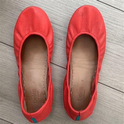 Tieks Limited Edition Poppy Ballet Flats Size Gem