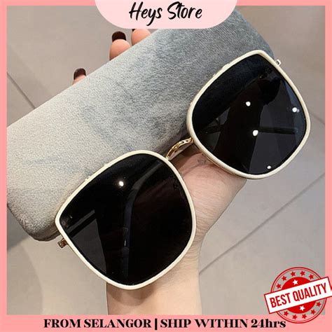 New Spec Viral Korean Style Sunglasses Spek Cermin Mata Kaca Mata Hitam