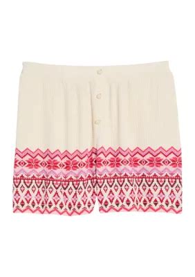 Vineyard Vines Womens Waffle Knit Fair Isle Shorts Belk