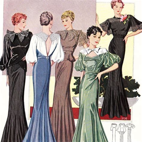 Pdf Of 30s Haute Couture Vintage Sewing Pattern Catalog Etsy