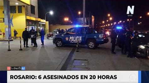 Violencia narco en Rosario 6 asesinatos en las últimas 24 horas Perfil