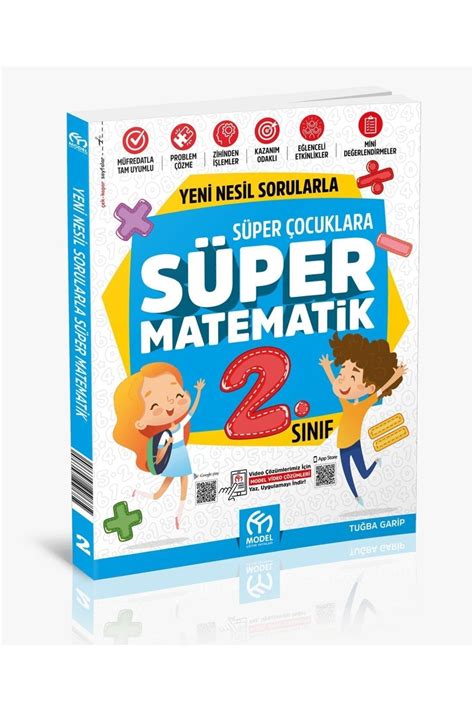 Model Eğitim Yayınları 2 Sınıf Yeni Nesil Sorularla Süper Matematik