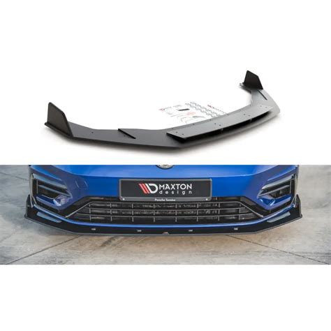 Tuning Maxton Racing Durability Front Splitter V Vw Golf R R Line