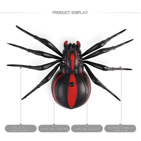 Infrared Rc Toy Remote Control Realistic Mock Fake Spider Prank Tricky