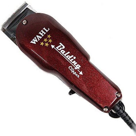 Wahl Professional 5 Star Balding Hair Clipper With Cutting Guides