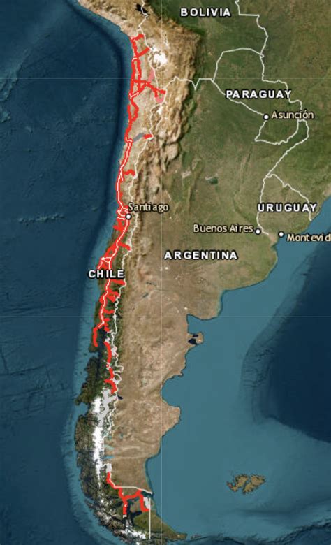 Carreteras de Chile Las principales rutas del país Autofact