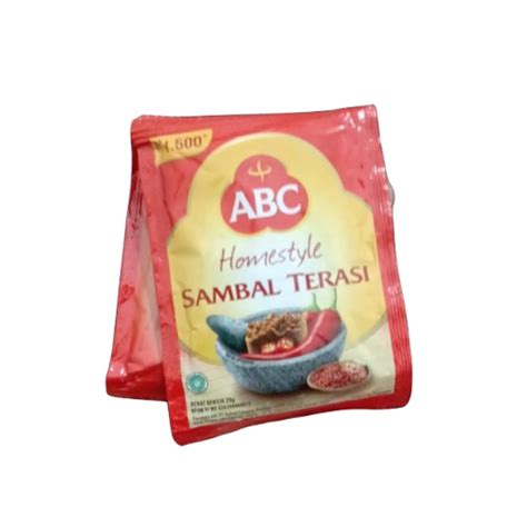 Sambal Terasi ABC Sachet Isi 10 Pcs Lazada Indonesia