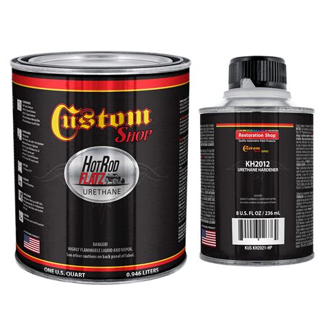 Chassis Black Satin Hot Rod Flatz By Custom Shop Urethane Automotive Flat Matte Car Paint 1