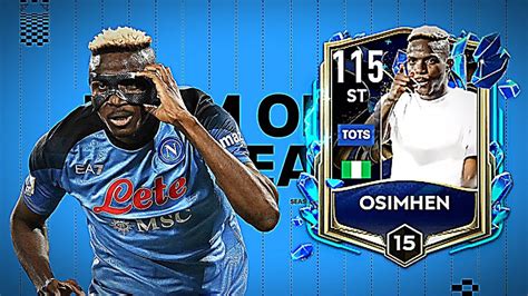 Beast Striker Victor Osimhen Review Fifa Mobile Tots Youtube