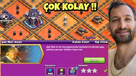 Ah Mat Krali En Kolay Yildiz Clash Of Clans Youtube