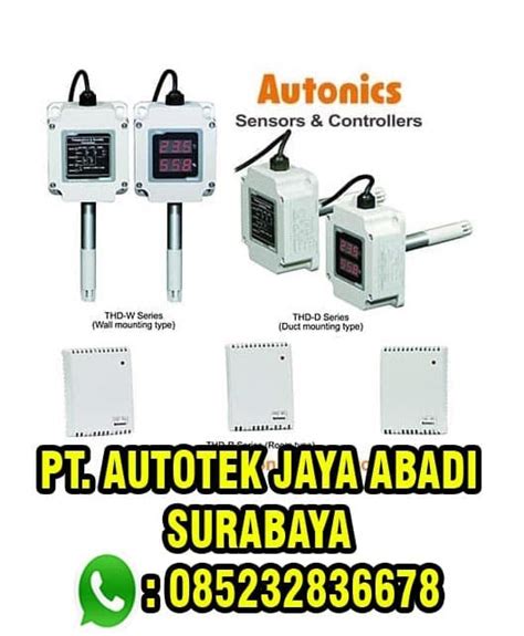 Jual Autonics Temperature Humidity Thd Dd C Thd Dd V Thd Dd C