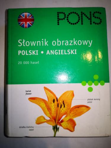 Libri Antikv R K Nyv Pons S Ownik Obrazkowy Polski Angielski