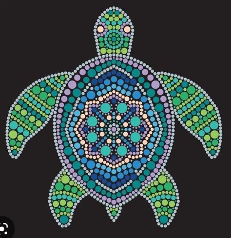 Pin By Paula Crossley Original Volksw On In The Sea Aboriginal Dot