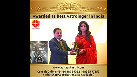 Astrologer Aditya Shastri-Awarded as 1 of the Top Astrologer In India ...