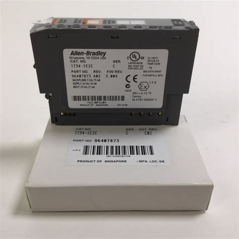 Allen Bradley 1734 IE2C POINT I O Analog Input Module Ser C New NFP