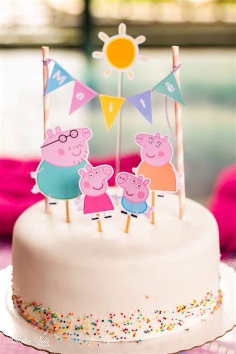 Peppa Pig Birthday Decorations Peppa Pig Birthday Cake Peppa Pig