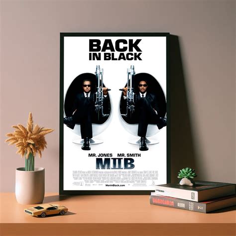 Men in Black Movie Poster, High Quality Canvas Poster, Men in Black ...