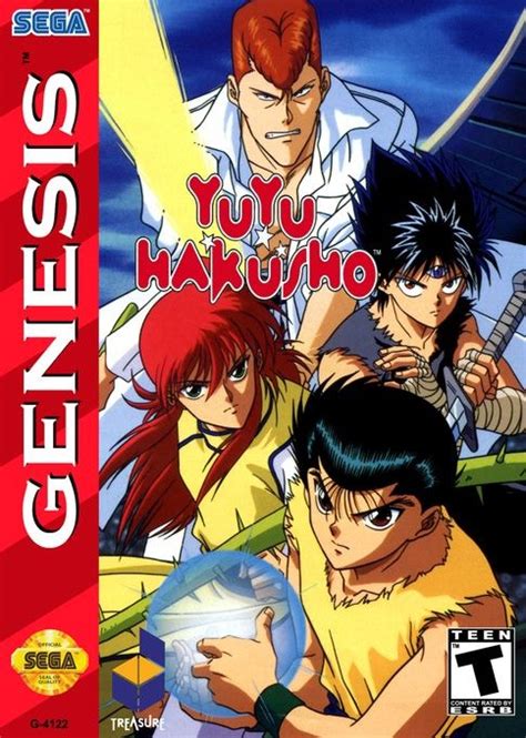 Yuu Yuu Hakusho Makyo Toitsusen Boxarts For Sega Megadrive The