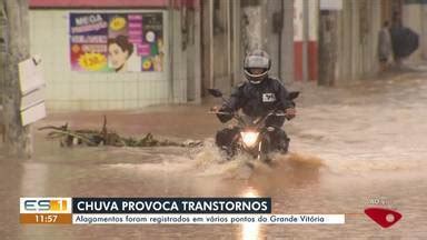 Gazeta Meio Dia Alagamentos provocam transtornos na Grande Vitória