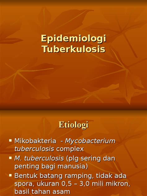 Pdf Tuberkulosis Rev Dokumentips