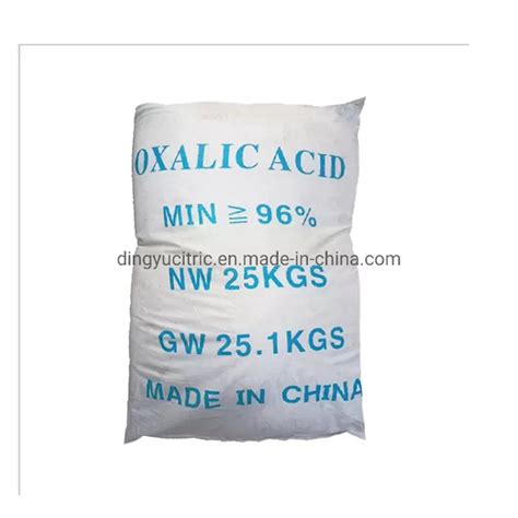 China Fengda Dihydrate H2c2o4 2h2o 6153 56 6 Powder Price Industrial