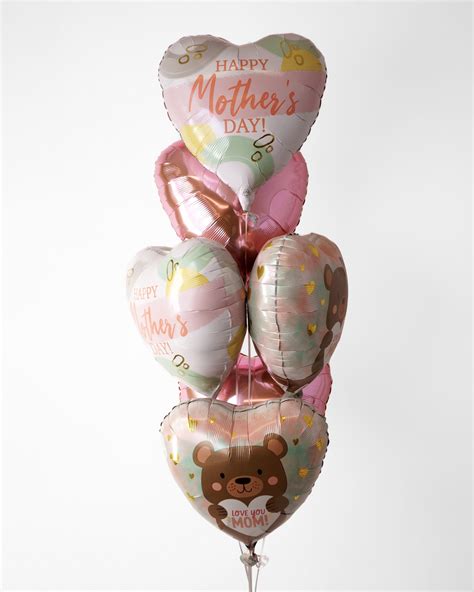 Mothers Day Cute Love You Mom Balloon Bouquet Cutie Balloons