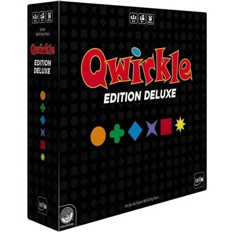 Jeu De Soci T Iello Qwirkle Deluxe Jeu De R Flexion Et Strat Gie