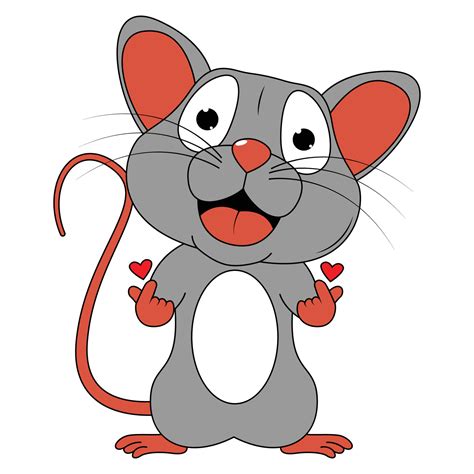 Cute Mouse Animal Cartoon 21335499 Vector Art At Vecteezy