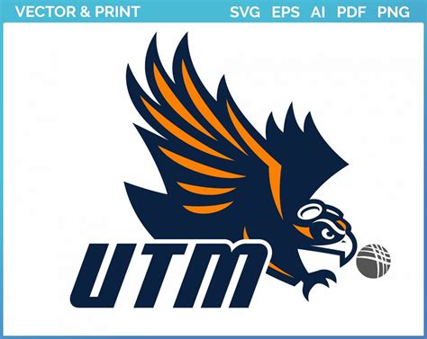 Ut Martin Skyhawks Alternate Logo 2020 College Sports Vector Svg