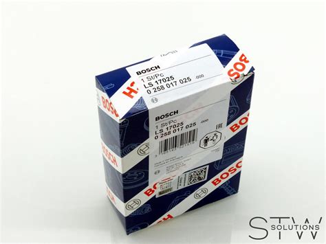 Oribinal BOSCH Lambdasonde Breitbandsonde LSU 4.9 LS 17025 0258017025d ...