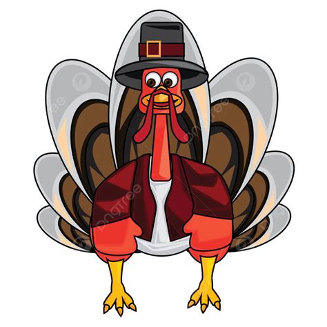 Thanksgiving Turkey Vector Large Bird Thanksgiving Vector Turkey Vector ...