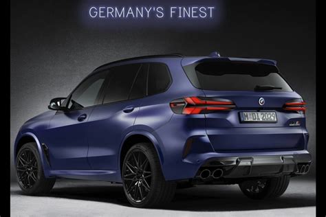 BMW X5 M Facelift Entwurf Auf Leak Basis Zeigt Neues Heck