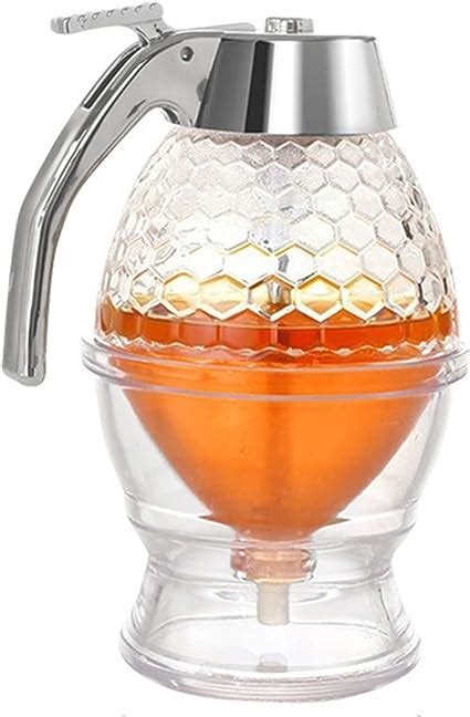 Amazon Honey Dispenser No Drip With Stand Maple Syrup Dispenser