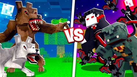 Sobrevivi Dias No Vampiro Vs Lobisomem Do Minecraft O Filme Youtube