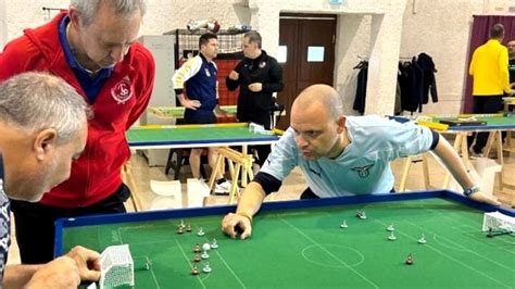 Subbuteo La Squadra Ternana Alla Sfida Della Coppa Italia Al Pala