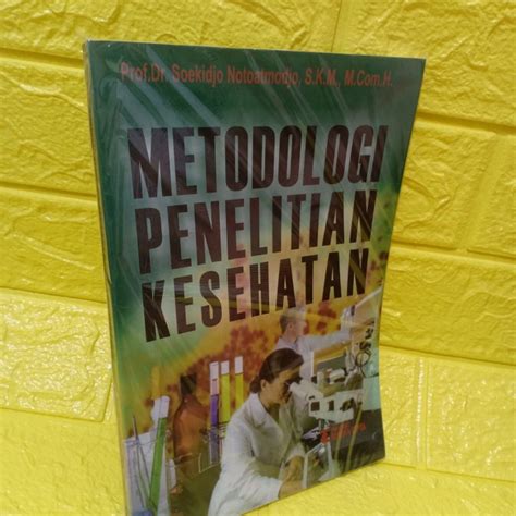 Jual Buku Metodologi Penelitian Kesehatan Shopee Indonesia