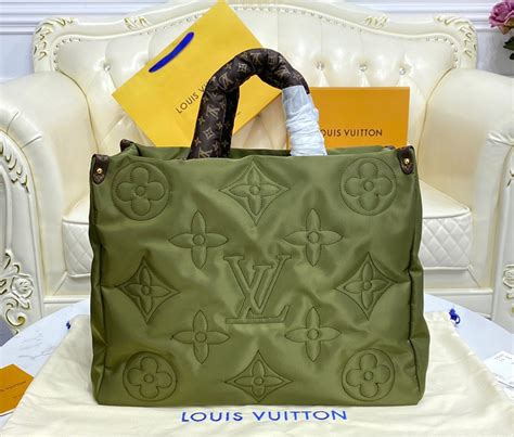 Louis Vuitton Onthego Gm M21053 Green Luxtime Dfo Handbags